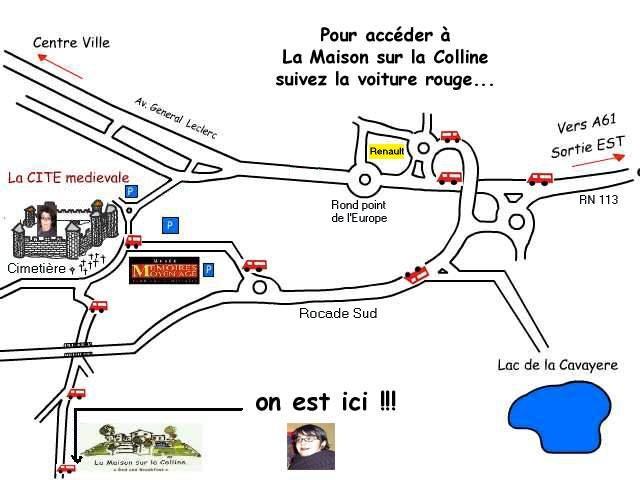 La Maison Sur La Colline Carcassonne Dış mekan fotoğraf